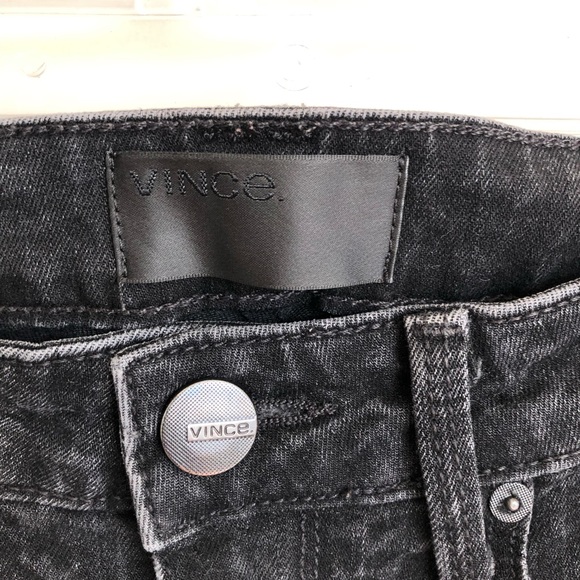 Vince Dylan Black Floral Ankle Skinny Jeans 27 - Picture 11 of 11